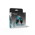 Eluxe Vibrating Clr Gem Bluombre Plug Sm With Remote - Image 13