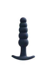 Plug Rechargeable Anal Vibe - Black Pearl - Image 5