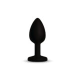 Gemma Pink Gem Black Silicone Plug - Small - Image 9