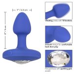 Cheeky Gems - Small Rechargeable Vibrating Probe - Vibrating Probe - Blue - Image 10