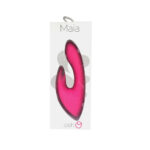 Leah USB Rechargeable Silicone 10-Function Rabbit Vibrator - Pink