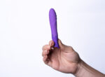 Margo Silicone Textured Bullet Vibrator - Neon Purple - Image 6