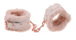 Peaches ‘N Creame Fur Handcuffs - Pink - Image 7