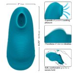 Envy Handheld Suction Massager - Blue - Image 7