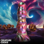 Larva Silicone Ovipositor Dildo With Eggs - Multicolor - Image 8
