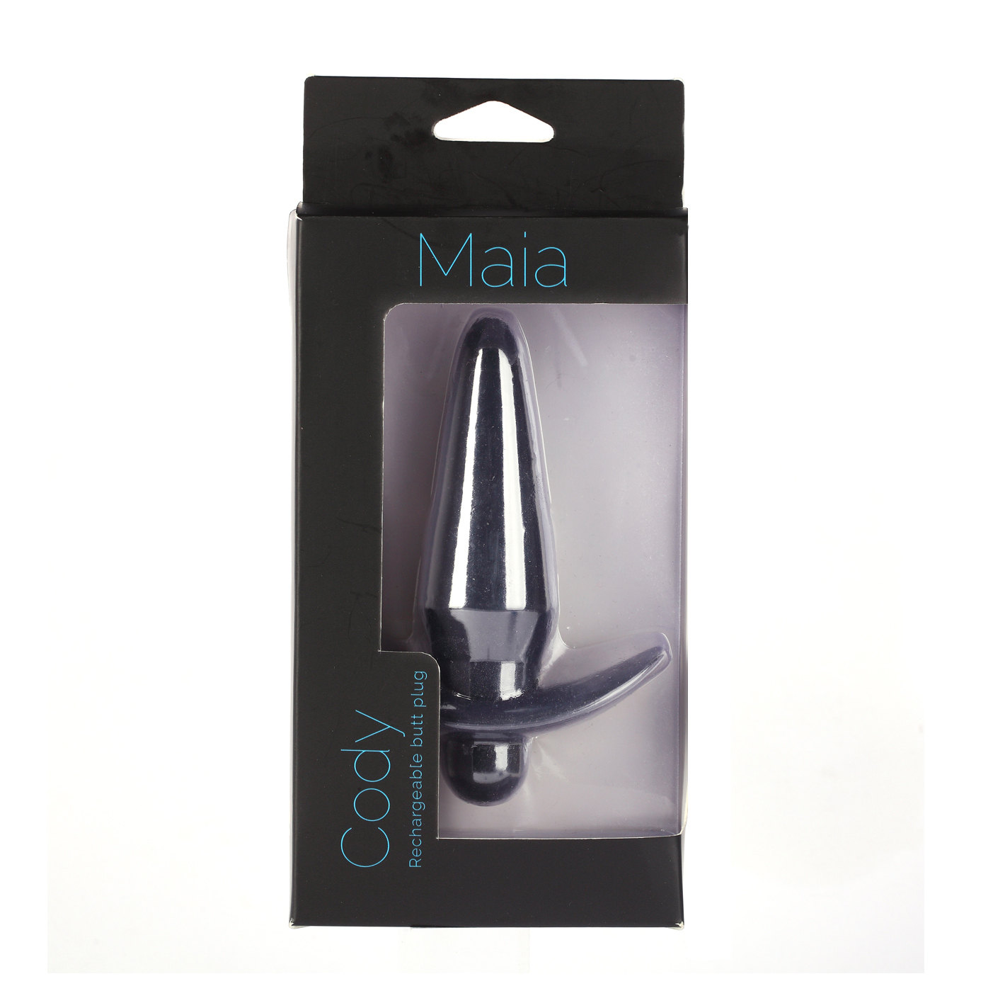 v1dGpkaUC4y6SWLnqP3D0OmFxVhAZqUH Cody Silicone Vibrating Anal Plug - Black - Image 1