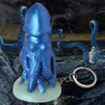 Cocktopus Keychain - Blue - Image 6