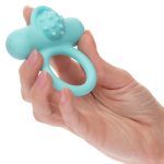 Silicone Rechargeable Nubby Lover's Delight - Blue - Image 7