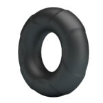 Arvell - Cockring Super Soft Silicone - Black - Image 2