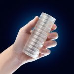 Rize - Ribz - Glow in the Dark Self - Lubricating Stroker - Clear - Image 2