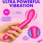 Slim G-Spot Vibrator - Pink - Image 4