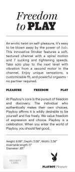 Playboy Pleasure - Solo - Stroker - Black - Image 2