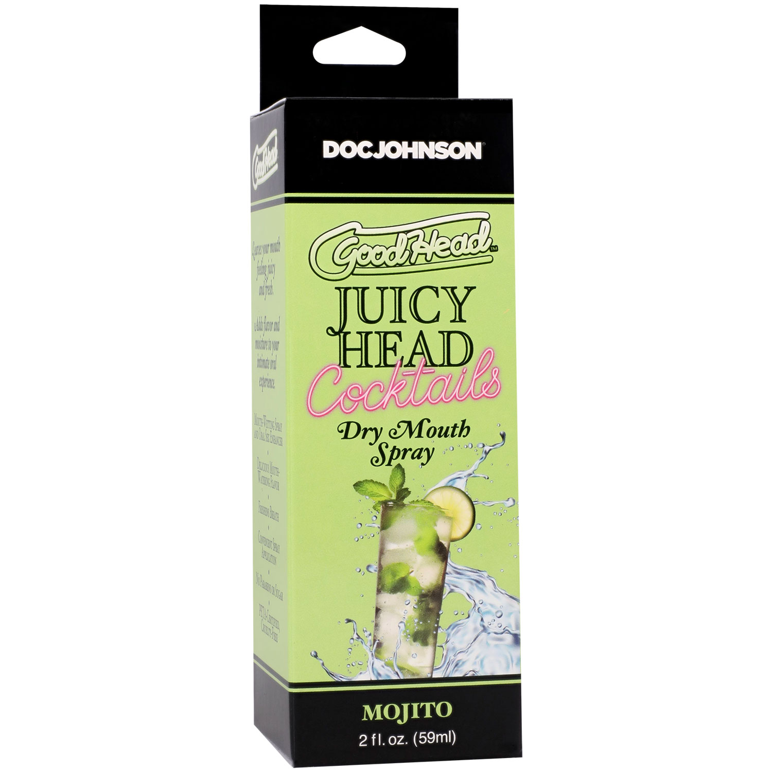 vXrLrGak Goodhead - Juicy Head - Cocktails Dry Mouth Spray Mojito - 2oz - Image 1