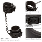 Nocturnal Collection Wrist Cuffs - Black - Image 5