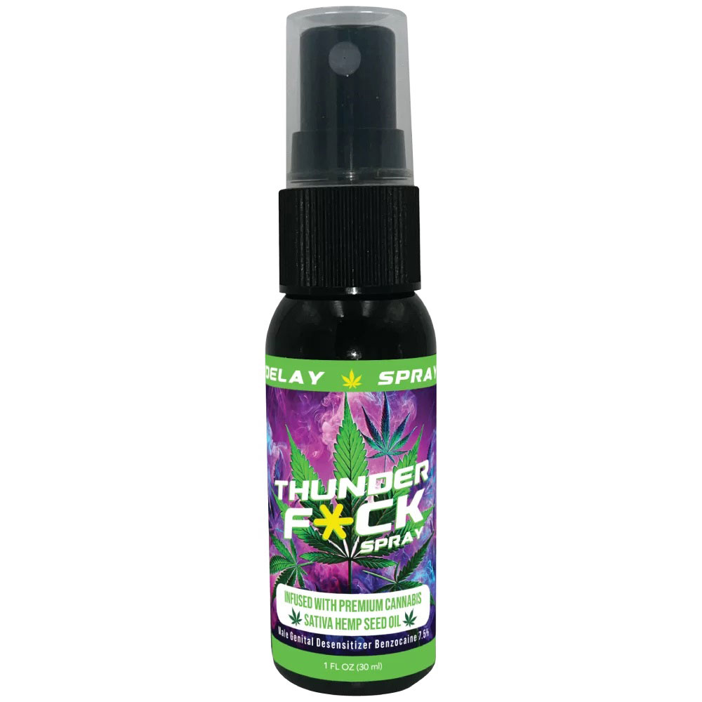 vrsI9EEq Thunder Fuck Male Climax Control Spray - 1oz Bottle - Image 1