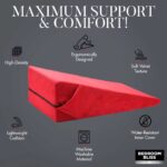 Xl-Love Cushion Large Wedge Pillow - Red - Image 4
