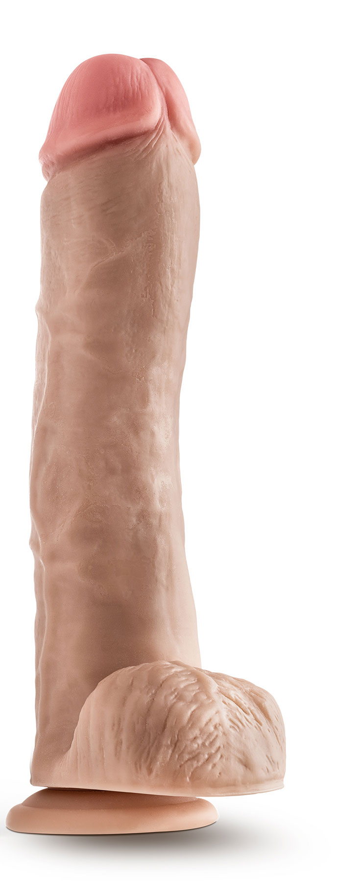 wHozvl9G7PX7dUs7LGq9eDn6jtRnBopm Dr. Skin - Mr. Savage - 11.5 Inch Dildo With Balls - Beige - Image 1