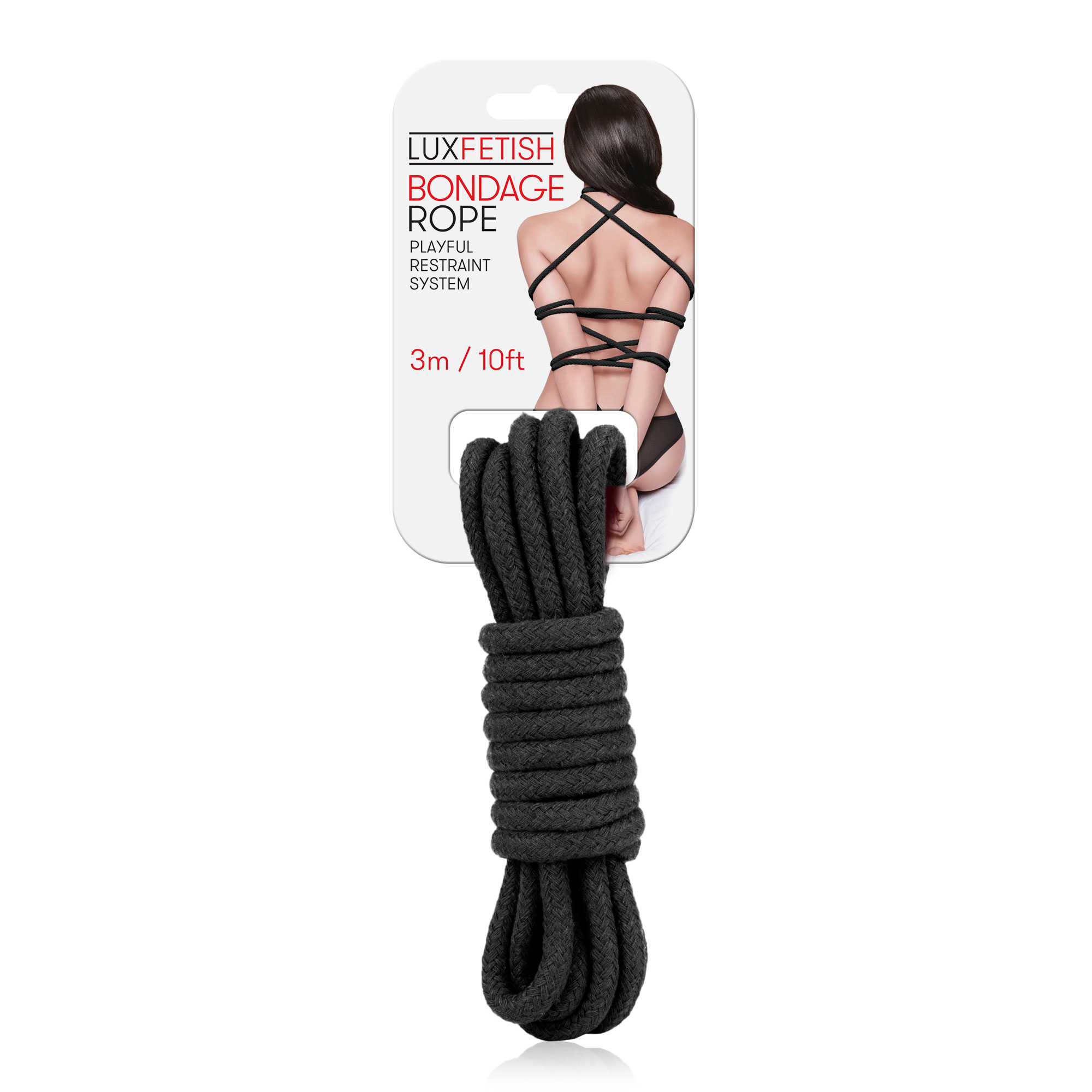 wNFiK2YZLjFj4WKLXQ3hRAcyp4WWilcA Sexy Bondage Rope 3m / 10ft - Black - Image 1