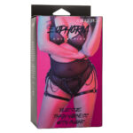 Euphoria Collection Plus Size Thigh Harness With Chains - Black - Image 2