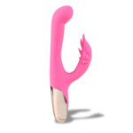 Maui 420 Series - Dual Motor G-Spot Pot Leaf - Rechargeable Vibrator - Pink - Image 5