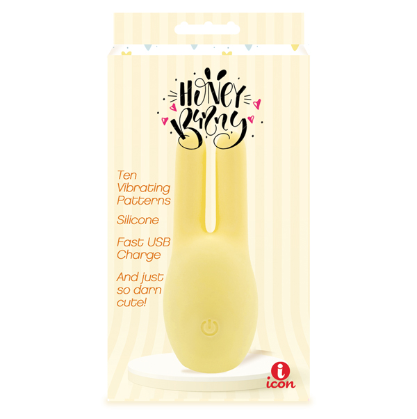 wklMcEKG Buzzy Buddies Honey Bunny - Yellow - Image 1