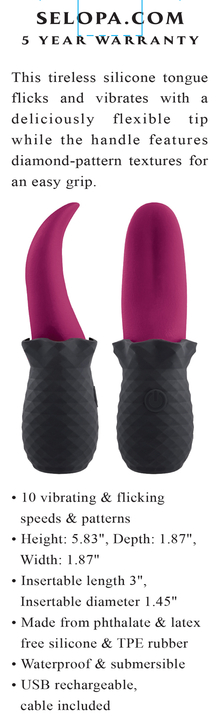 wro24F7aE9FdhgAnmI6QIGEYAxf3PQVb Tongue Teaser - Pink/black - Image 1