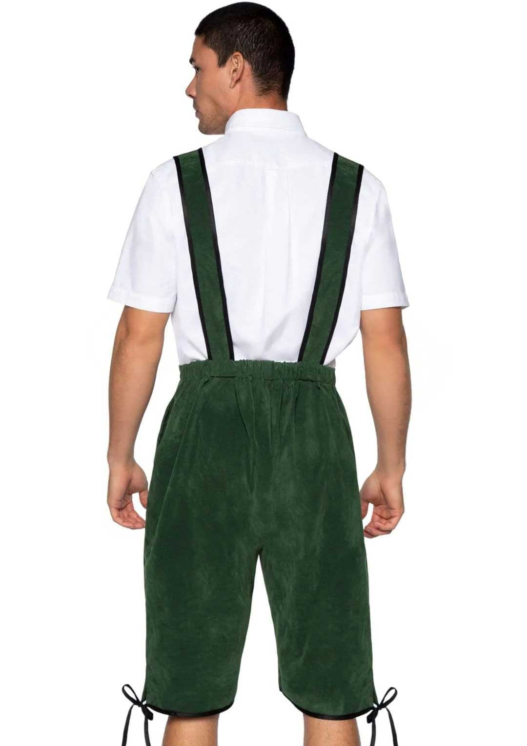 wwx6czfE4hBCvKfl0JHwpgh7PgidsBm7 Men's Beerfest Lederhosen Oktoberfest Costume - X-Large - Green - Image 1