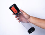 Jackson Rechargeable Penis Vacuum Pump - Orange - Image 5