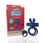 Screaming O Remote Controlled Ohare Vibrating Ring - Blue - Image 5