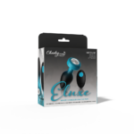 Eluxe Vibrating Clr Gem Bluombre Plug Md With Remote - Image 13