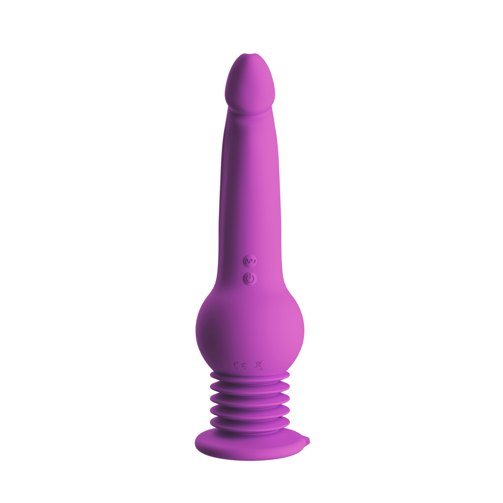 xDpptYzhkVcU2z1ZxZszLXrGdPaKKVJ1 Impressions - New York - Gyro-Quake Dildo - Purple - Image 1