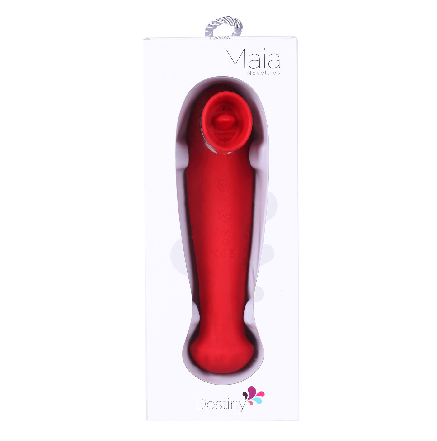 xGjFw6ShdB1pPTSc2jiwKXEG72oCP7cu Destiny 15-Function Rechargeable Vibrating - Suction Wand - Cherry Red - Image 1