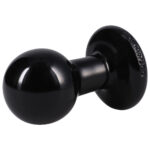 Round Butt Plug Small - Black - Image 4