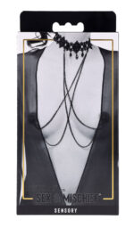 Lace Collar With Nipple Ties - Image 2