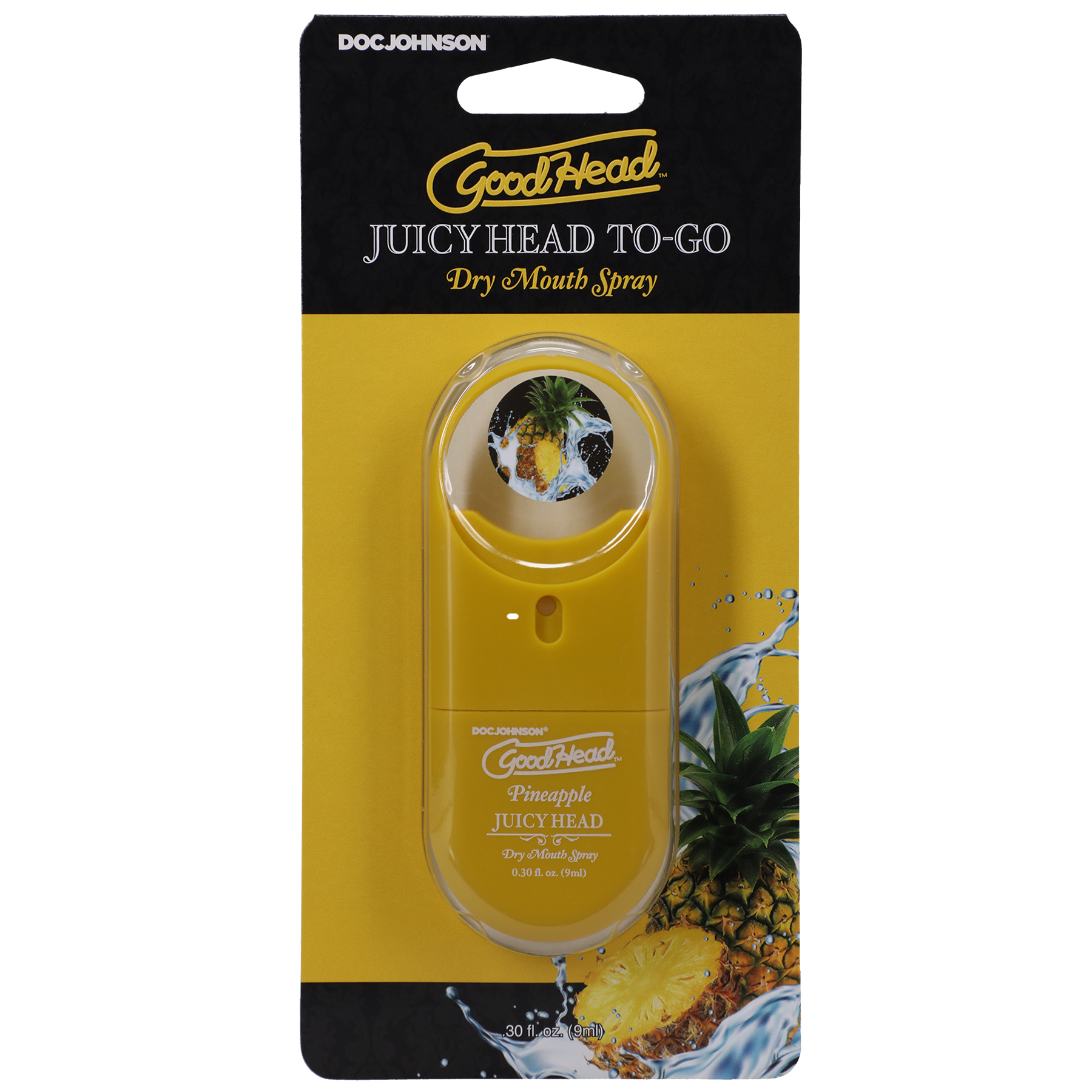 xfthQ1R7ZpBTwWQEZAKIUxfqRhMHfbNn Goodhead - Juicy Head Dry Mouth Spray to-Go .30 Fl - Pineapple - Image 1