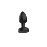 Twila Twirling Smoke Gem Light Up Vibrating Plug With Blk Heart Remote - Image 11
