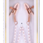 Peaches ‘N Creame Pearl Nipple Clamps - Pink