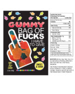 Bag of Fucks I Have to Give, Sour Gummy 2.2oz