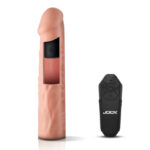Jock Vibrating Penis Extension with Remote - Light - Image 2