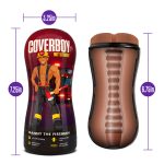 Coverboy - Manny the Fireman - Self Lubricating Stroker - Tan - Image 7