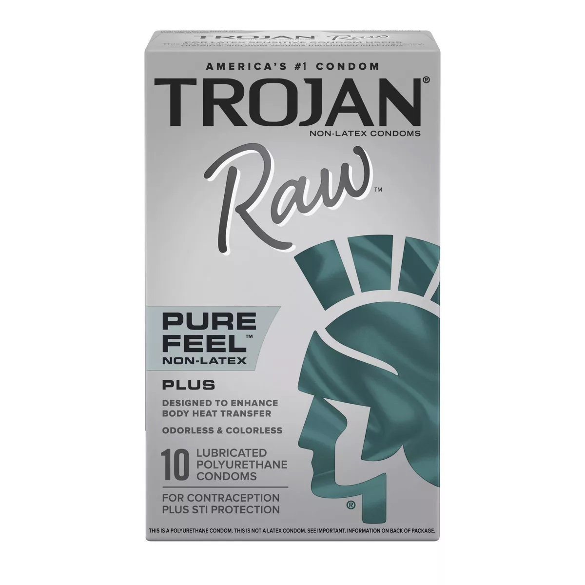xxbRWqiJ3Xu8Wp5feUvDjfHK1AyitXMe Trojan Raw Non-Latex 10 Pack - Image 1