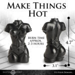 Bound Goddess Drip Candle - Black - Image 7