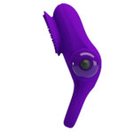 Pretty Love Vibrating Cock Ring II - Purple - Image 2
