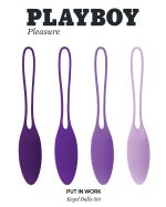 Playboy Pleasure - Put in Work - Kegel Balls Set - Acai Ombre - Image 2