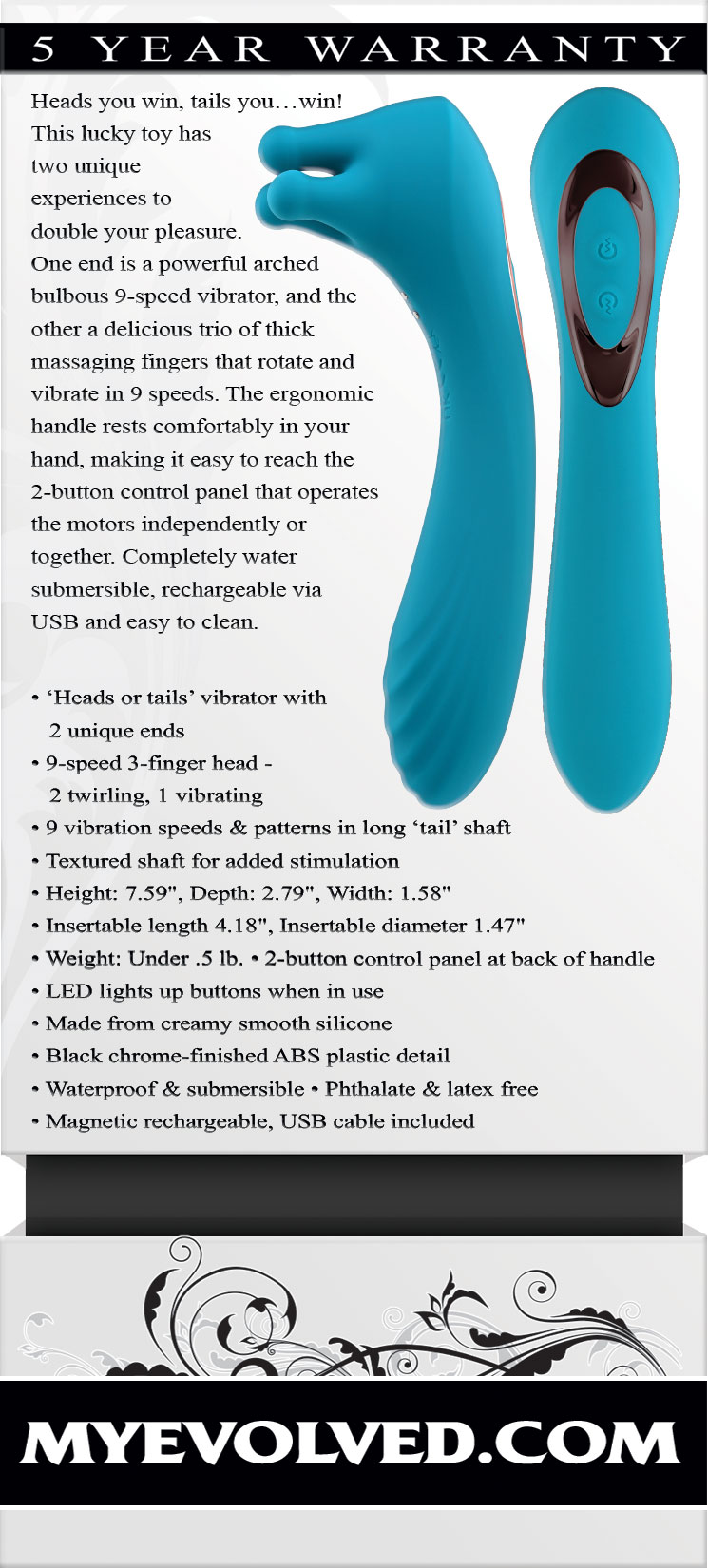 z2ANpmhz1Dt9zHnwgmVCoLmcULGW8RRP Heads or Tails - Blue - Image 1