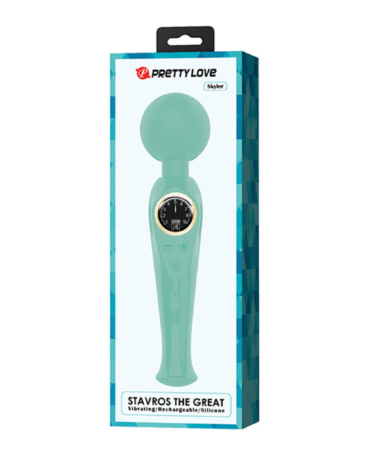 zFIwkdcjM4oVjYFwH1kcDTmbeX4ygKqO Skylar - Led Digital Display Wand - Turquoise - Image 1