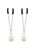 Brat Pearl Nipple Clips - Rose Gold - Image 4