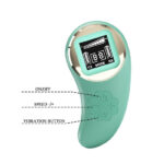 Mina Vibrating Remote Control Egg - Turquoise - Image 4