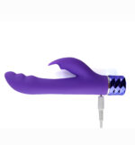 Hailey 10-Function Vibrating Rechargeable Dual Vibe - Purple - Image 3