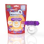 Screaming O 4b - Double O Super Powered Vibrating Double Ring - Grape - Image 6